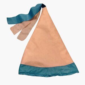 Kid Clown Hat Pink Triangle Cone Handmade Birthday Party Halloween Costume